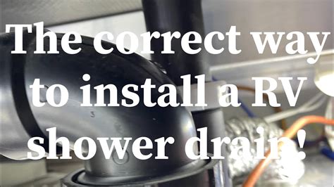 Rv Shower Drains