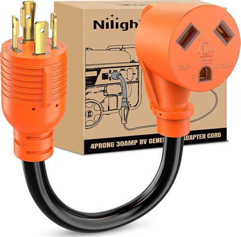 rv to generator adapter plug