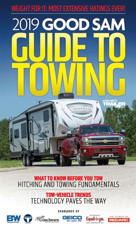 Rv Tow Guide 2019