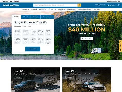 Rv.campingworld.com/Financing