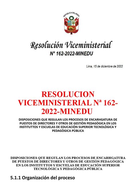 rvm 162 2022 minedu