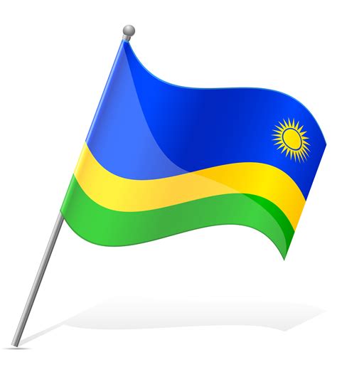 rwanda flag drawing