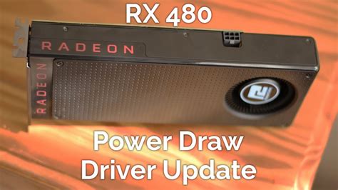 rx 480 drivers update