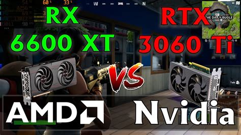 rx 6600 vs 3060 ti