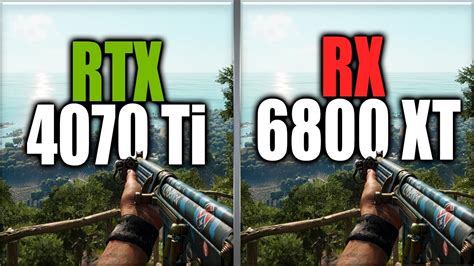 rx 6800 xt vs 4070ti
