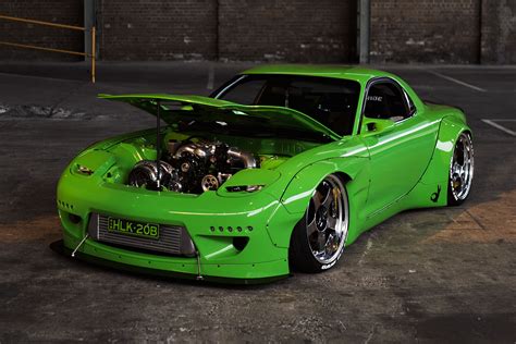 rx7 wide body rocket bunny kit