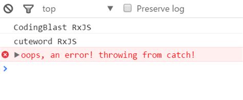 Rxjs Throw Error In Pipe