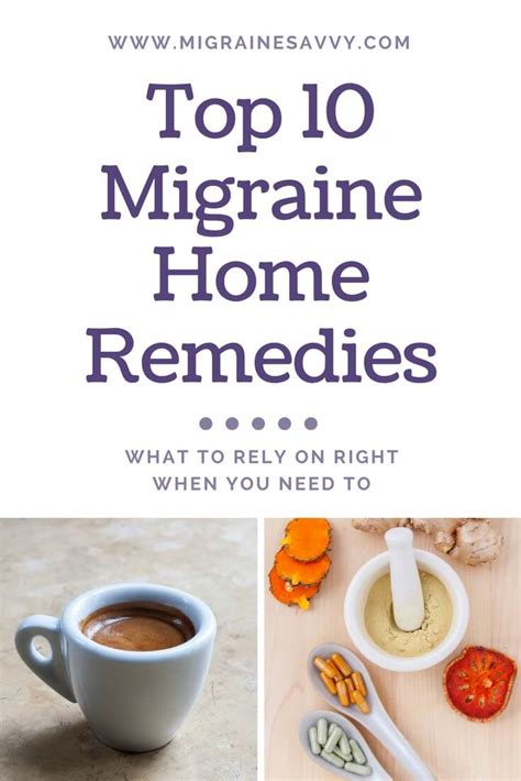 rxlist migraine home remedies