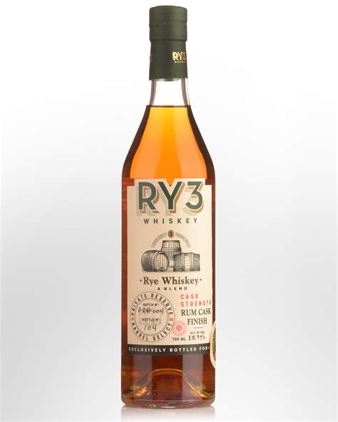 ry3 whiskey cask strength