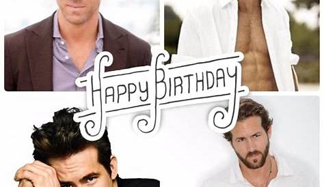 Ryan Reynolds's Birthday Celebration | HappyBday.to