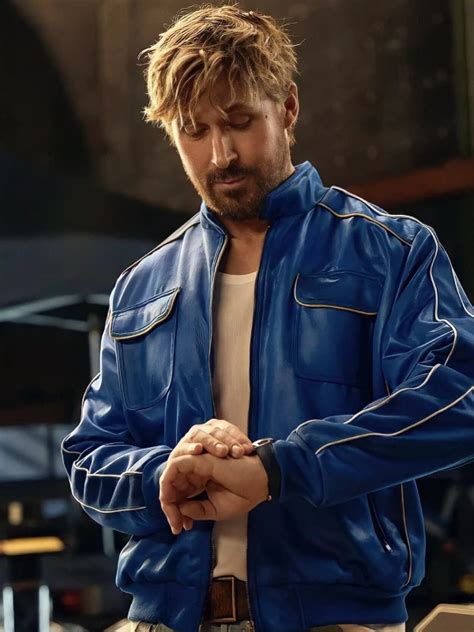 ryan gosling blue jacket