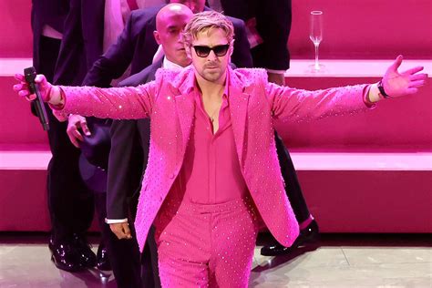 ryan gosling performing at the 2024 oscars