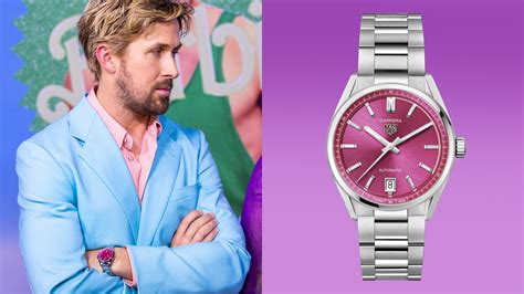 ryan gosling pink watch