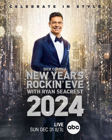 ryan seacrest new year's eve 2024