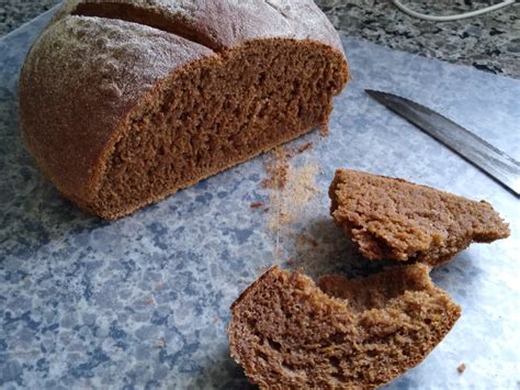 rye bread made in bread machine