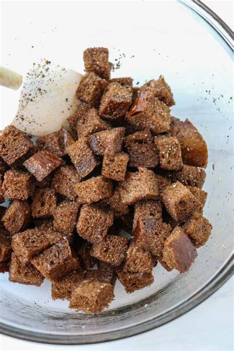 Rye Croutons Recipe