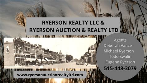 ryerson auction realty ltd auctions