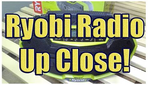 Ryobi One Plus Radio 18v Toughtunes Charger P745 Review Tools In Action