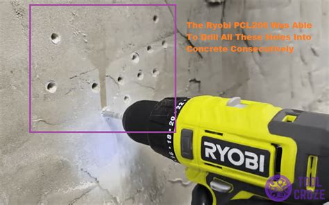 ryobi concrete drill