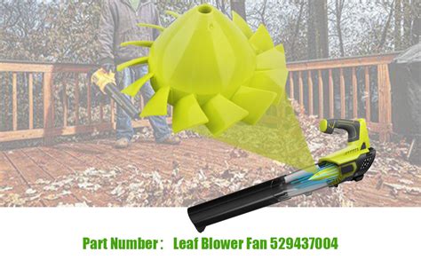 Ryobi Leaf Blower Fan Replacement