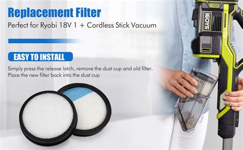 Ryobi Stick Vacuum Filter Replacement