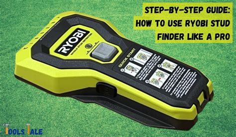 Ryobi Stud Finder App