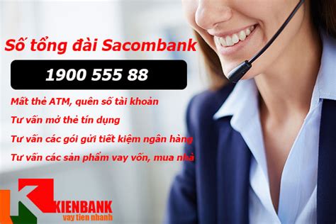 số điện thoại ngân hàng sacombank