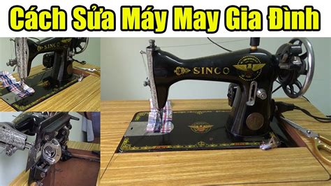 sửa máy may gia đình