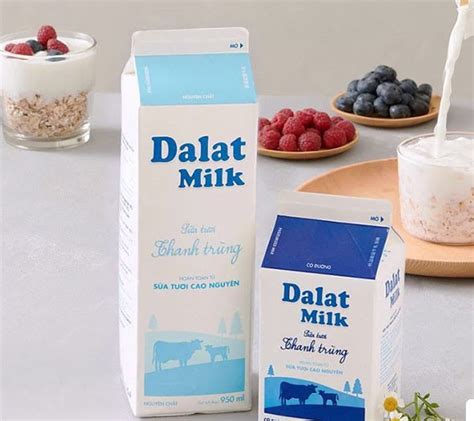 sữa tươi đà lạt milk
