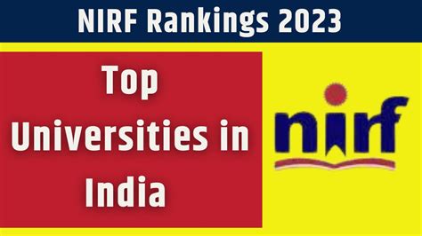 s nirf ranking universities