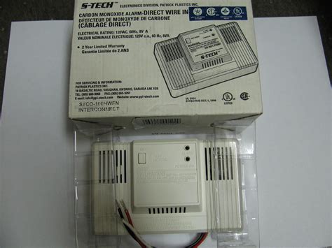 S-Tech Carbon Monoxide Detector Date Code