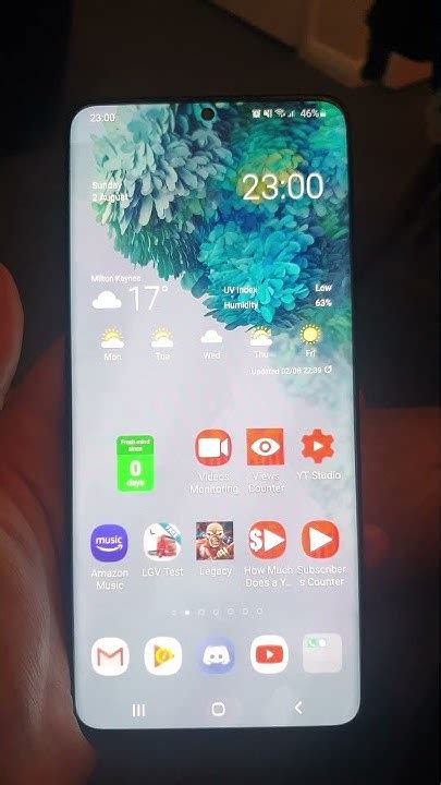 s20 plus display problem