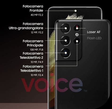 s21 plus front camera specs