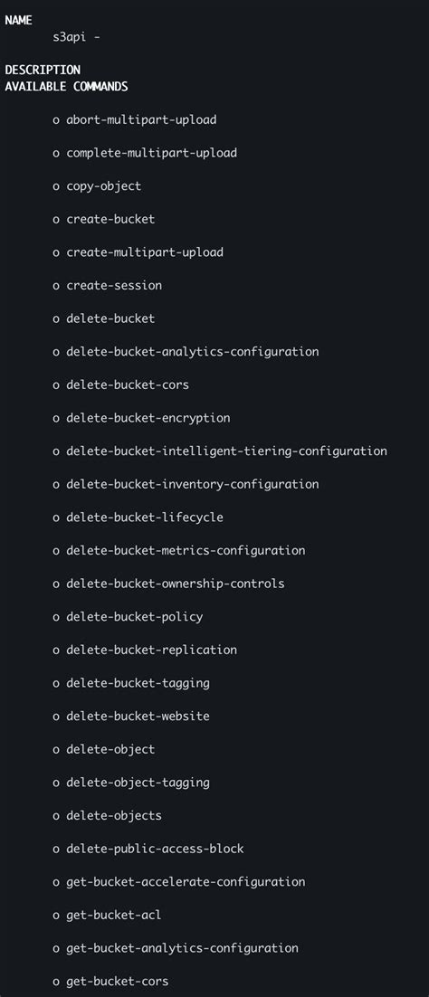 S3 Delete Bucket Command Line