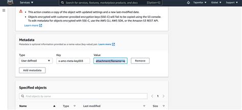 S3 Get Bucket Metadata