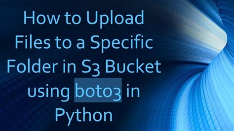 S3 List Files In Folder Boto3
