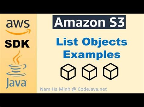 S3 List Objects Java Sdk