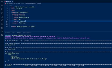 S3 List Objects Ruby