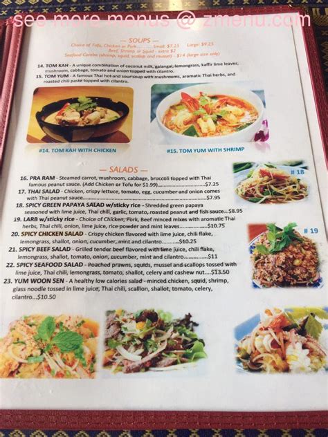 sa bai thai menu portland
