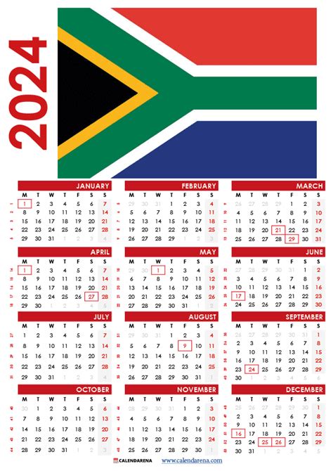 Sa Calendar 2024