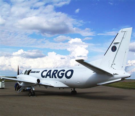saab 340 cargo aircraft