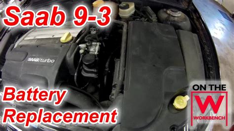 saab 9 3 battery replacement