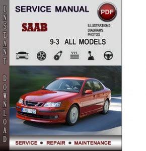 saab 9 3 service manual