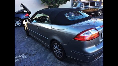 saab convertible top repair