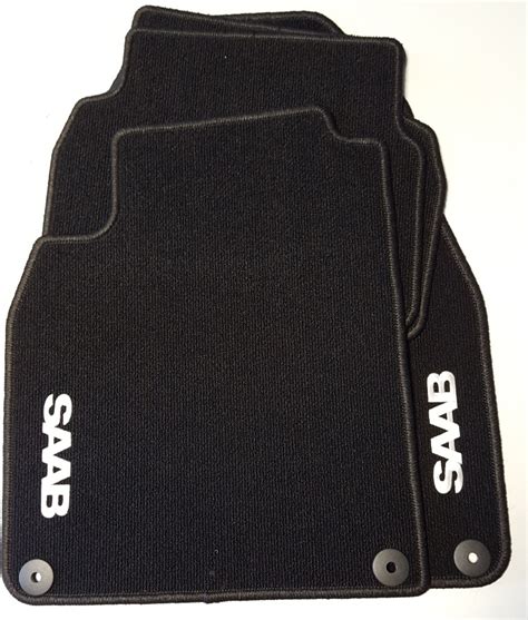 saab floor mats custom