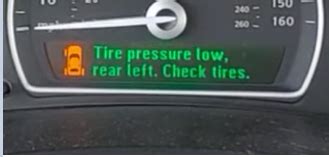 saab tire pressure system failure