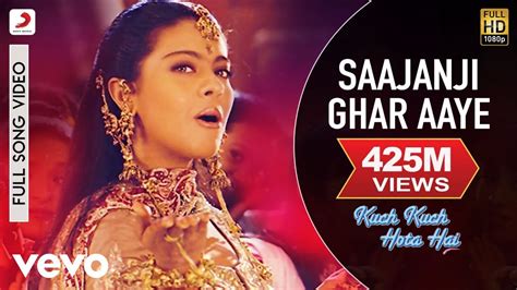 Saajanji Ghar Aaye Kuch Kuch Hota Hai 3D Audio Song www