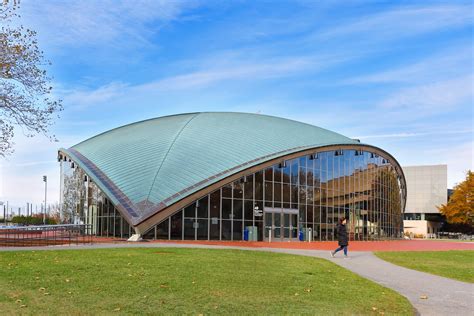 Ingalls Rink Scandinavian architecture, Eero saarinen, Saarinen