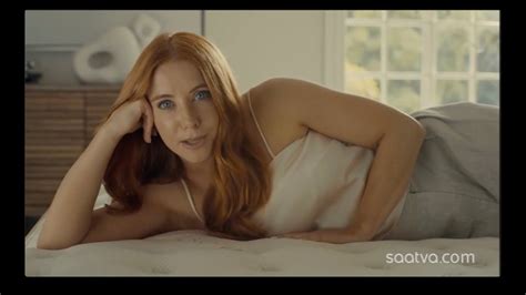 saatva commercial redhead