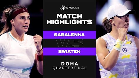 sabalenka vs swiatek